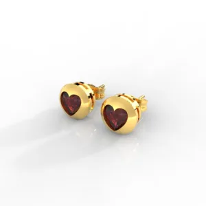 RED HEART STUDS