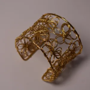FLORAL WIRE HANDCUFF