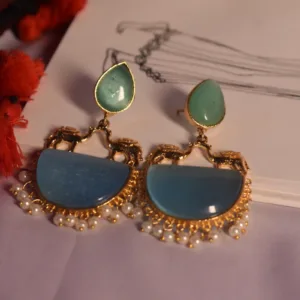 Neelambari Pearl Drop Earrings