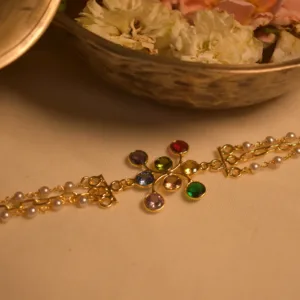 Gulzar Multicolour Charm Necklace