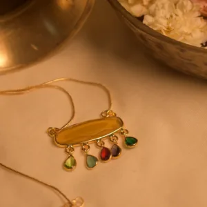 Rangoli Drops Pendant Necklace